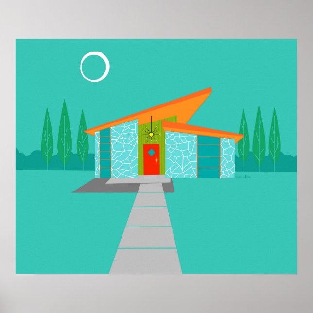 Utrymmesåldern - Tecknaden Poster (Framsidan)