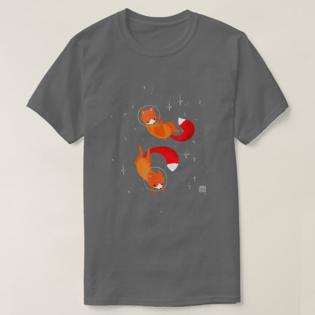Utrymmesastronaut i rymdfoten Älskare T Shirt (Design framsida)