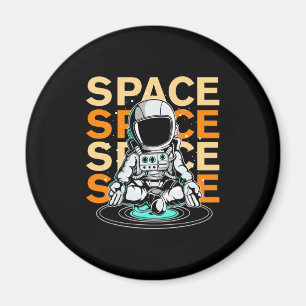 Utrymmesastronaut Magnet