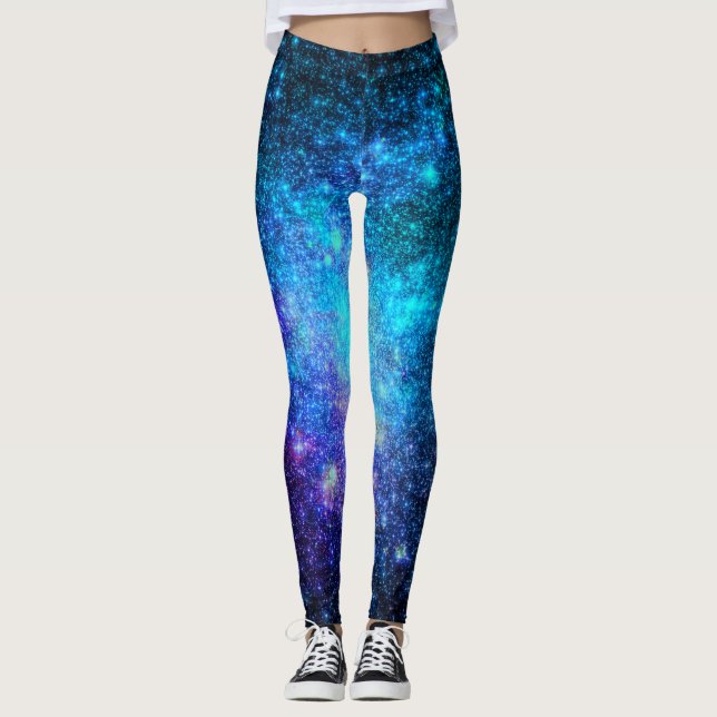 Utrymmesbalkar Leggings (Framsida)