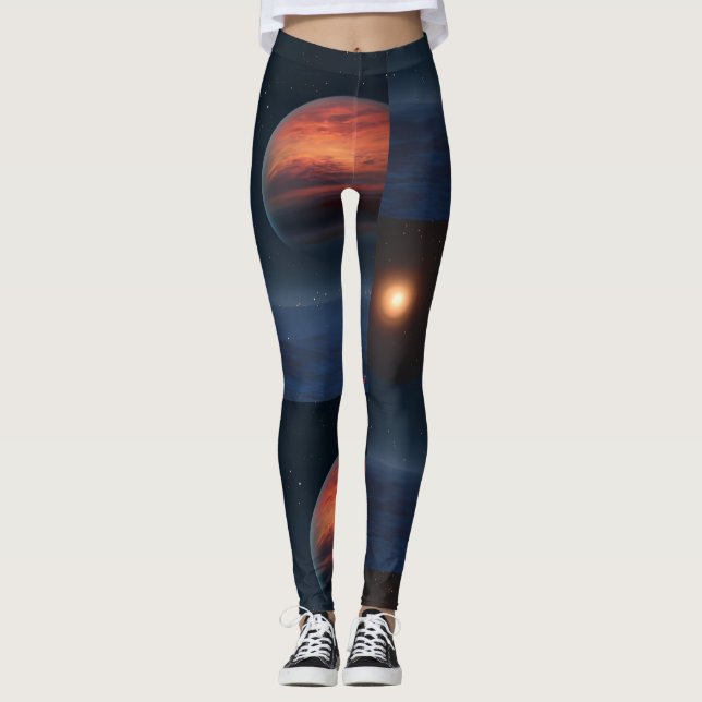 Utrymmesbindningar Leggings (Framsida)