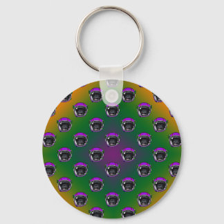 Utrymmeschimp Nyckelring