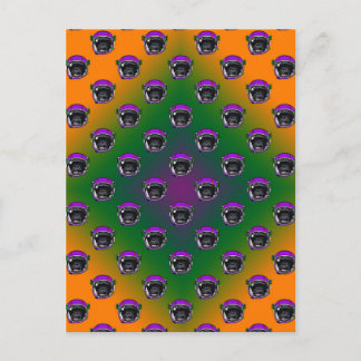 Utrymmeschimp Vykort