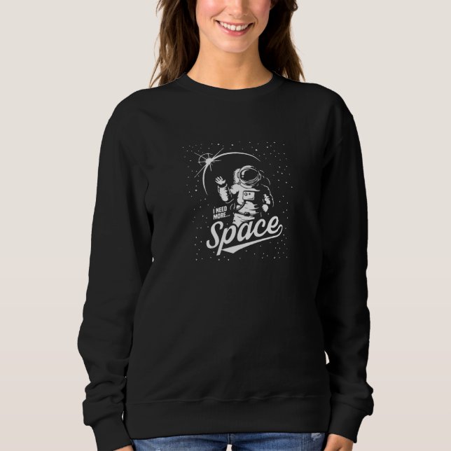 Utrymmescitat jag behöver mer utrymme t shirt (Framsida)