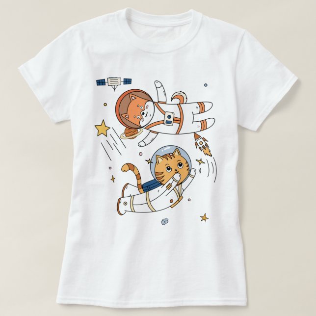 Utrymmesdjur T Shirt (Design framsida)