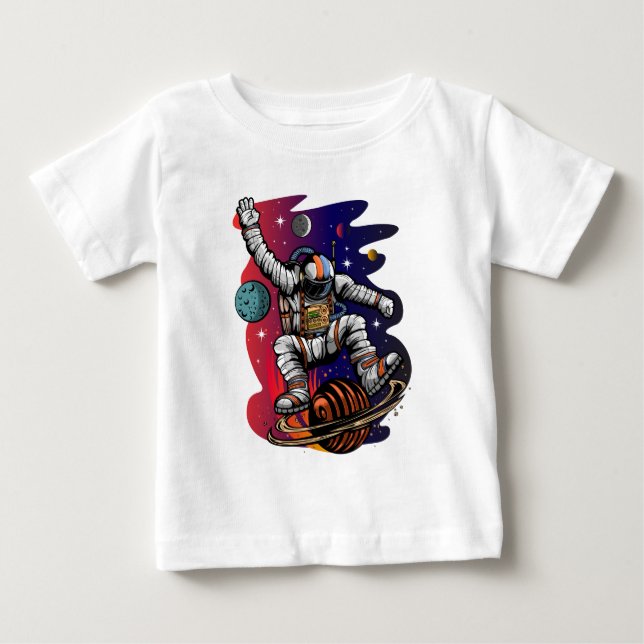Utrymmesfält T Shirt (Framsida)