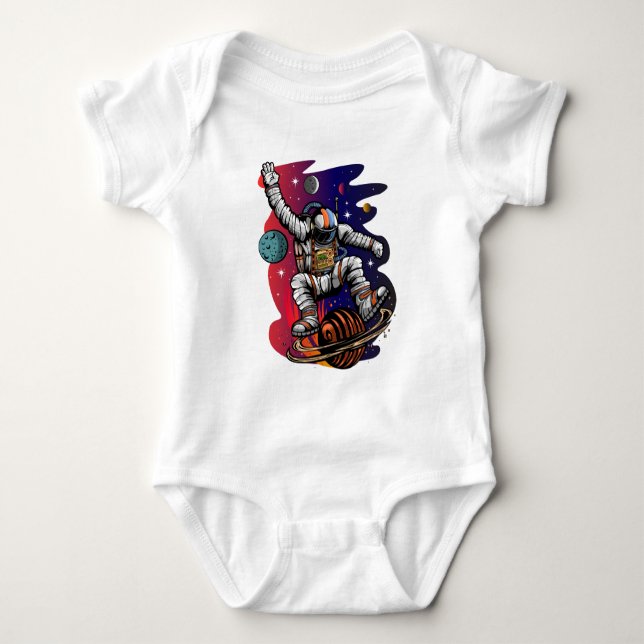 Utrymmesfält T Shirt (Framsida)