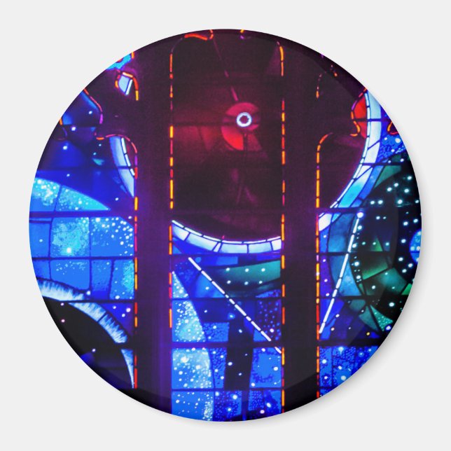 Utrymmesfönstret i Washington National Cathedral Magnet (Framsidan)