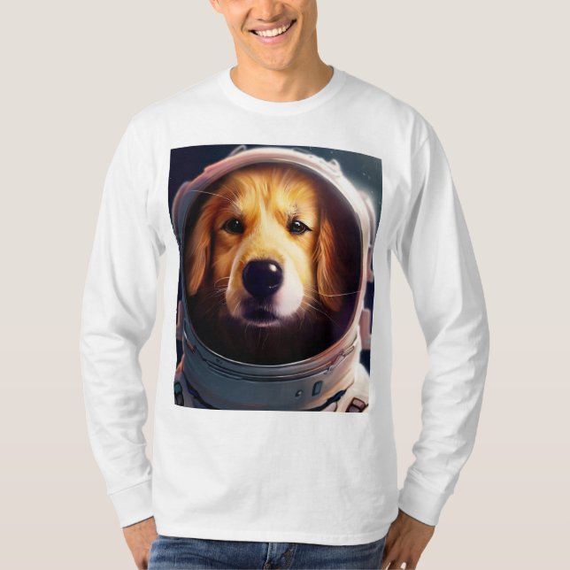 Utrymmeshund T Shirt (Framsida)