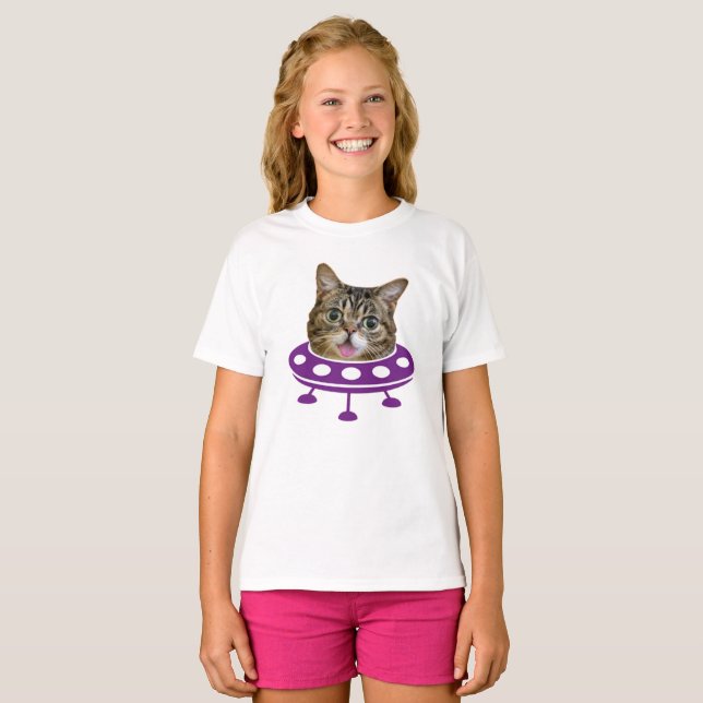 Utrymmeskatt T Shirt (Hel framsida)
