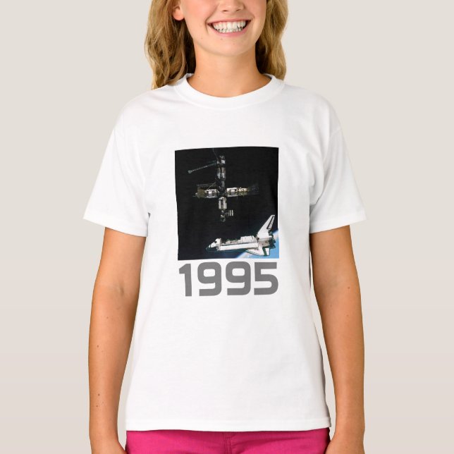 Utrymmesknappar T Shirt (Framsida)