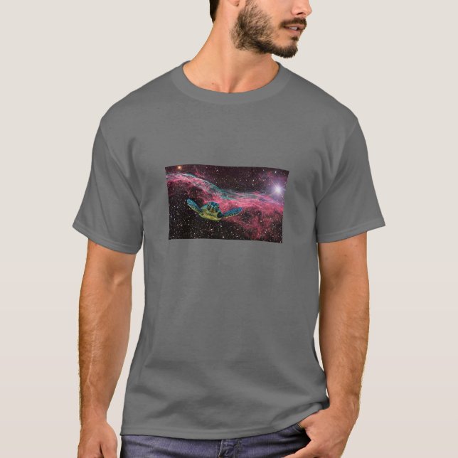 Utrymmesköldpaddat-skjorta Tee Shirt (Framsida)