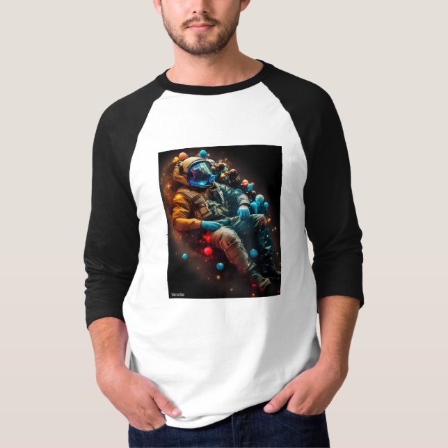 Utrymmesloger Undershirt med halvSleeve för basket T Shirt (Framsida)