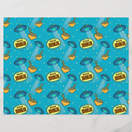 Utrymmesnoodlar Night Himlar Skrapbok papper