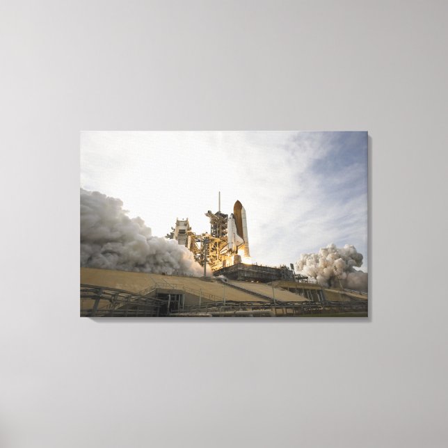 Utrymmesomvänd hiss av 5 canvastryck (Framsida)