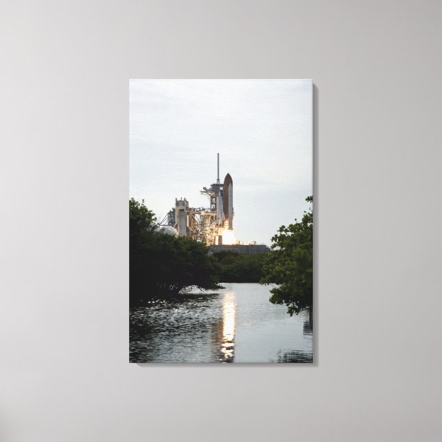 Utrymmesomvänd hiss av canvastryck (Framsida)