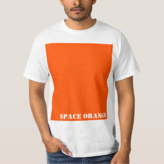 Utrymmesorange T-shirt