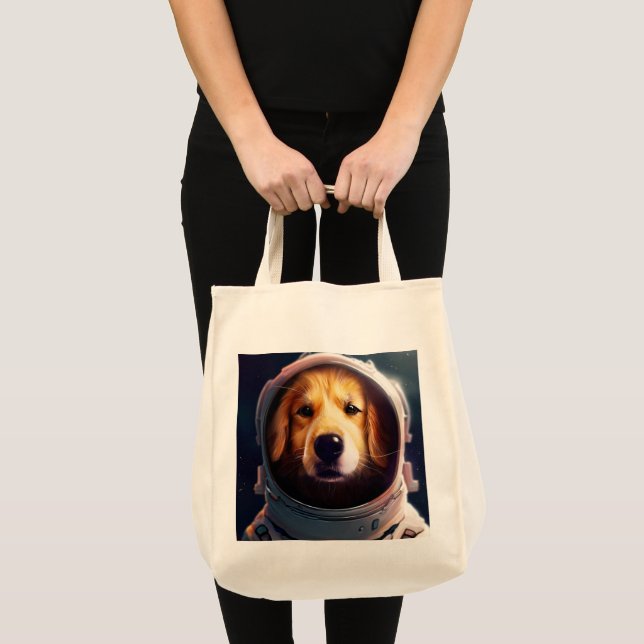 Utrymmespåse för hund tygkasse (Framsida (produkt))