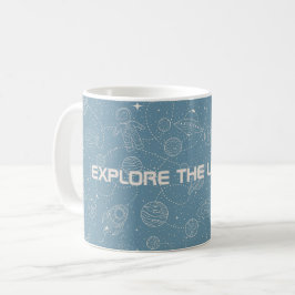 Utrymmesprospektering Galaxy Universe Star Persona Kaffemugg