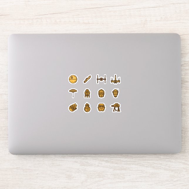 Utrymmessegment Klistermärken (Dator)