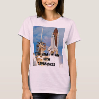 Utrymmesskyttar, slutlig flygning tee shirt