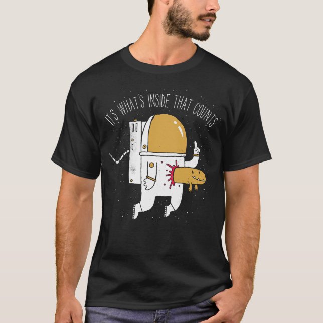 Utrymmessup T Shirt (Framsida)