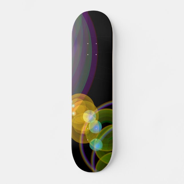 Utrymmestid Old School Skateboard Bräda 18 Cm (Framsida)