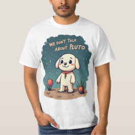 Utrymmesutfall: Pluto's Cosmic Sass Funny T-Shirt