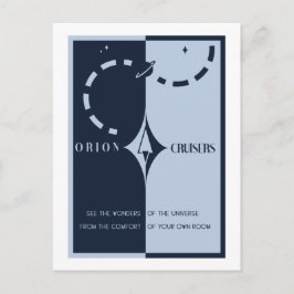 Utrymmesvykort - Orion Cruisers Vykort