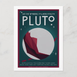 Utrymmesvykort - Pluto Vykort