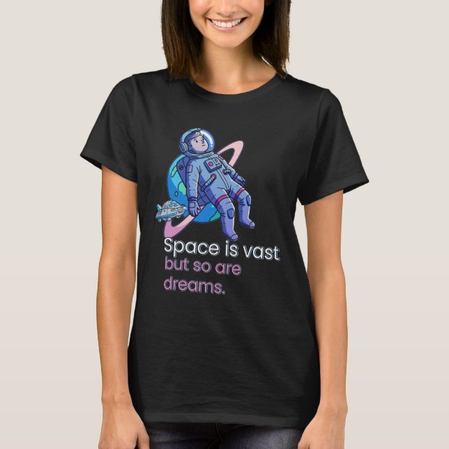 Utrymmet är tomt t shirt (Framsida)
