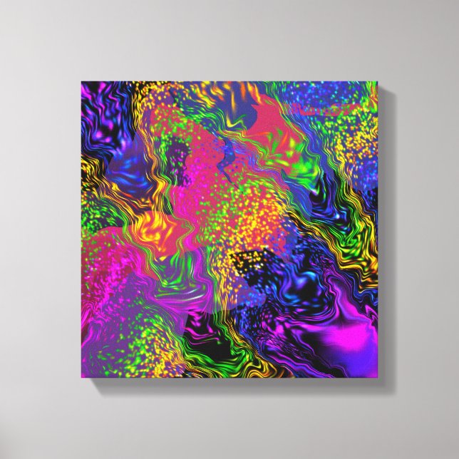 Utrymmet Himmel under Vatten Canvastryck (Framsida)