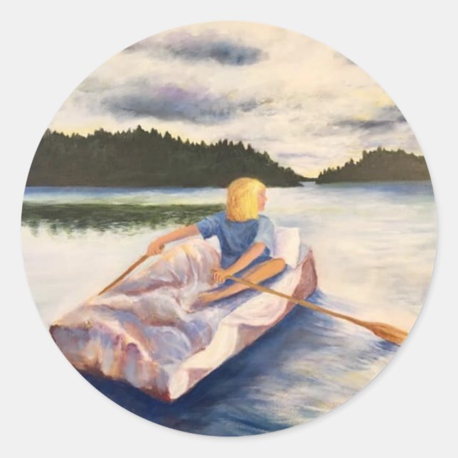 Utrymmet Runt Klistermärke (Framsida)