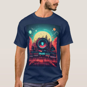 Utrymmet som flyttat av musik t shirt