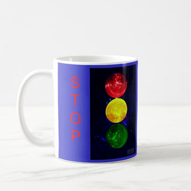 Utrymmetrafikljus Kaffemugg (Vänster)