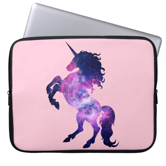 Utrymmeunicorn Laptop Sleeve (Framsidan)