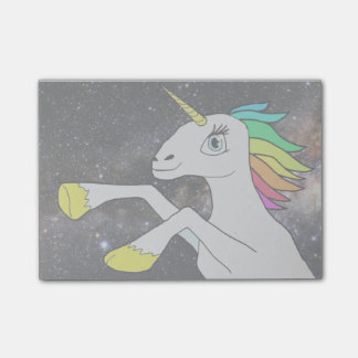 UtrymmeUnicorn! Posta-det noterar… Post-it Block