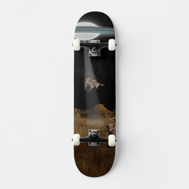 UTRYMMKOWBOYS MINI SKATEBOARD BRÄDA 18,5 CM (Framsida)