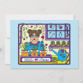 Utsäde av Change_Flat Card 7"x5"