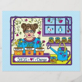 Utsäde av Change_Flat Papper Lakan 11"x8.5"