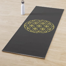 Utsäde av Life Helig Geometry Yoga Mat
