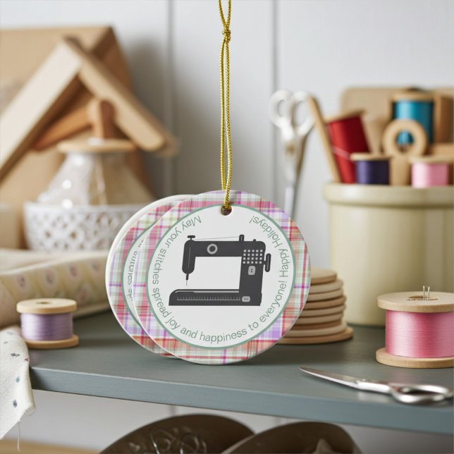 Utsäde av Maskin för kvartsparter och förseglingar Julgransprydnad Keramik (Skapare uppladdad)