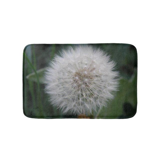 Utsäde Dandelion Flower Bath Mat Badrumsmatta (Framsidan)