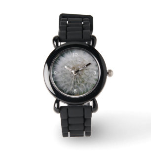 Utsäde Dandelion Flower Watch med nummer Armbandsur
