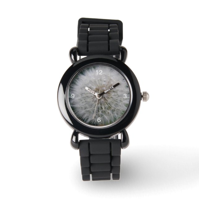 Utsäde Dandelion Flower Watch med nummer Armbandsur (Framsida)