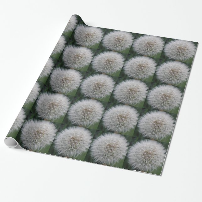 Utsäde Dandelion Flower Wrapping Papper Presentpapper (Utrullad)