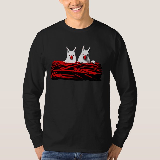 Utsäde i Långärmaden Sand T Shirt (Framsida)