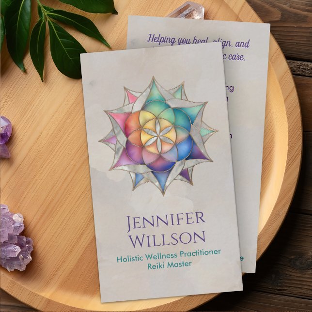 Utsäde i Lotus Flower Visitkort (Skapare uppladdad)