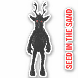 Utsäde i Sand Klistermärken