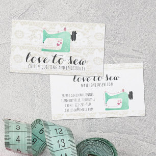 Utsäde Maskin på Shabby chic Snöre & Burlap Visitkort